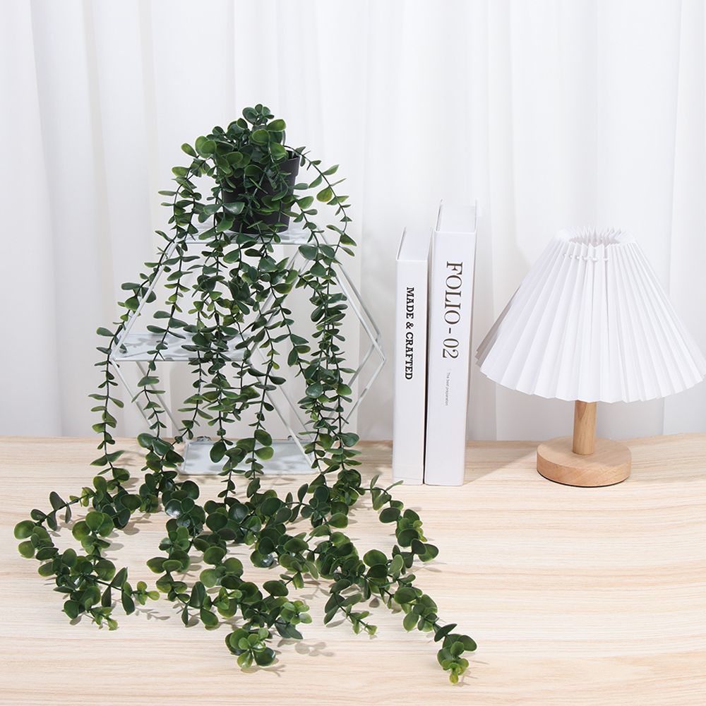 Artificial Hanging Plants with - String Of Pearls Plant recension och pris