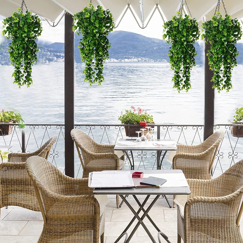 1Pcs Artificial 5Forks Rattan  - String Of Pearls Plant recension och pris