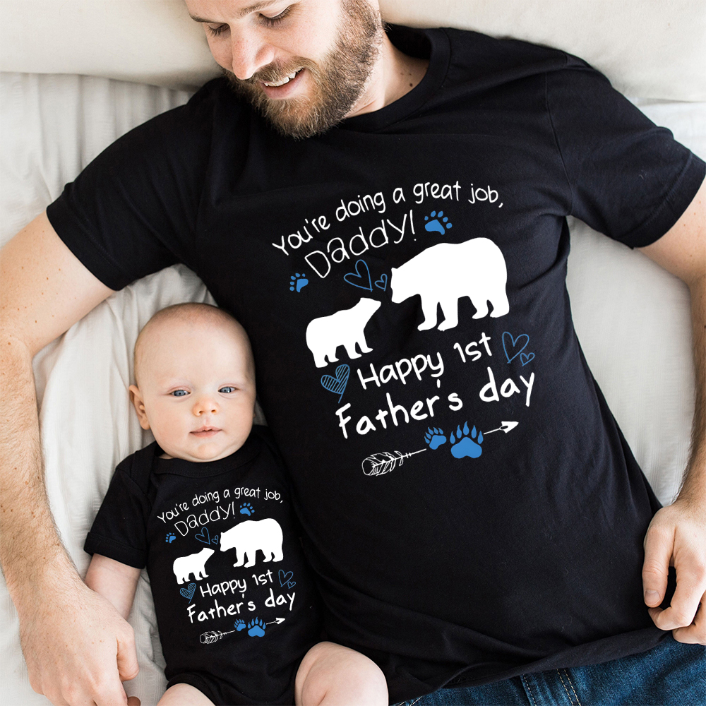 Happy First Father's Day Famil - Plant Parent T Shirt recension och pris
