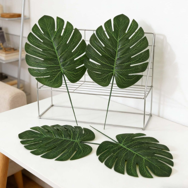 Artificial Tropical Palm Leave - String Of Pearls Plant recension och pris