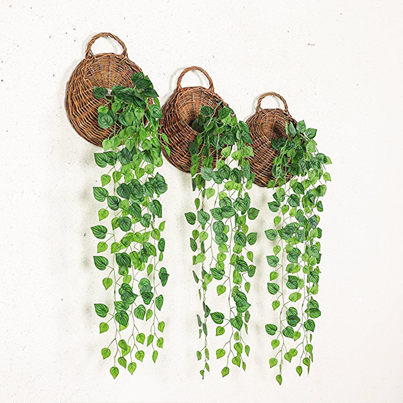 3PCSArtificial Hanging Plants  - String Of Pearls Plant recension och pris